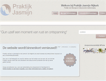 Tablet Screenshot of jasmijn-praktijk.nl